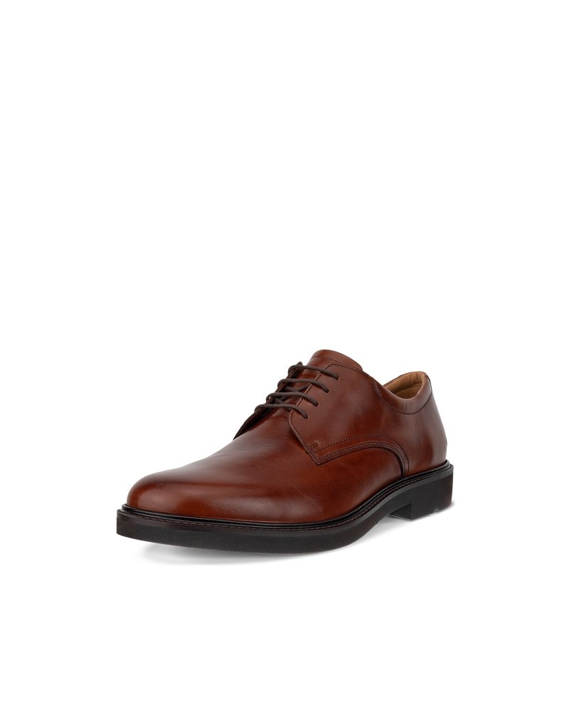 ECCO Metropole London Herren Derbyschuhe aus Leder - Braun