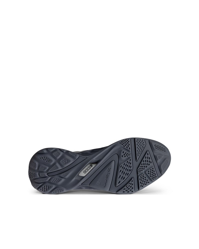 ECCO BIOM INFINITE Herren Sneaker aus Nubukleder - Grau