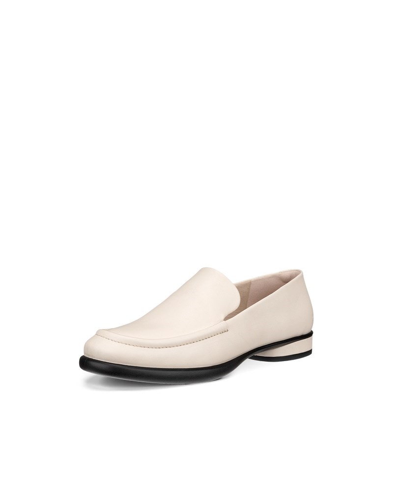 ECCO Sculpted LX Damen Mokassins aus Leder - Beige