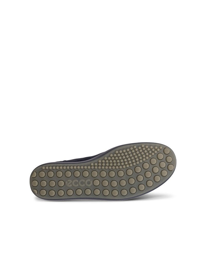 ECCO SOFT 7 Damen Ledersneaker - Blau