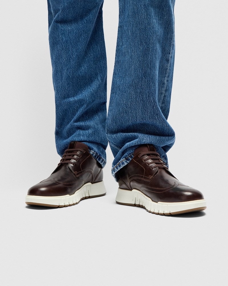 ECCO Gruuv Studio Herren Lederslipper - Braun