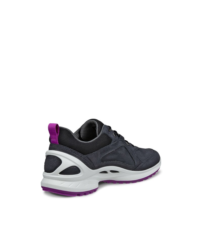 ECCO BIOM ENERGI Damen Sneaker aus Nubukleder - Schwarz