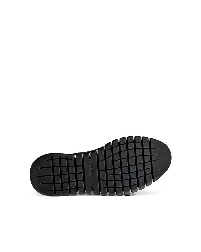 ECCO Gruuv Studio Herren Lederslipper - Schwarz