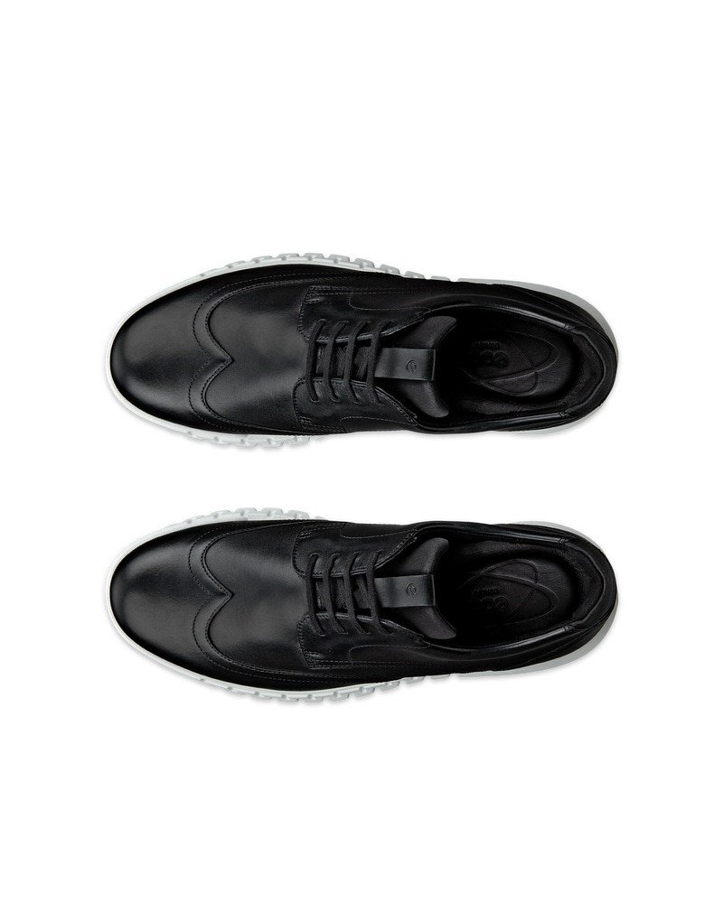 ECCO Gruuv Studio Herren Lederslipper - Schwarz