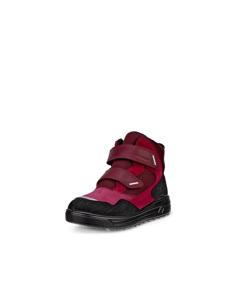 ECCO URBAN SNOWBOARDER Kinder Wasserdichte Winterstiefel aus Textil - Rot