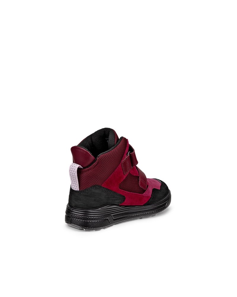 ECCO URBAN SNOWBOARDER Kinder Wasserdichte Winterstiefel aus Textil - Rot