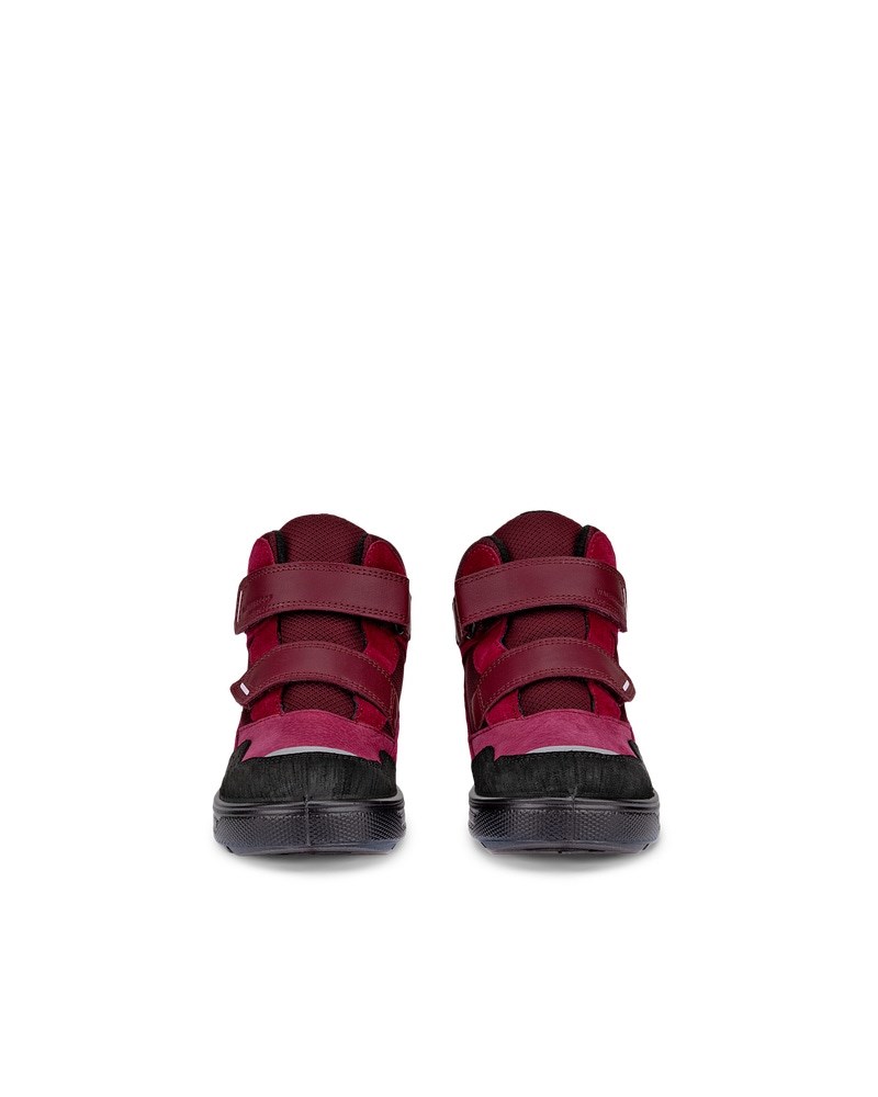 ECCO URBAN SNOWBOARDER Kinder Wasserdichte Winterstiefel aus Textil - Rot