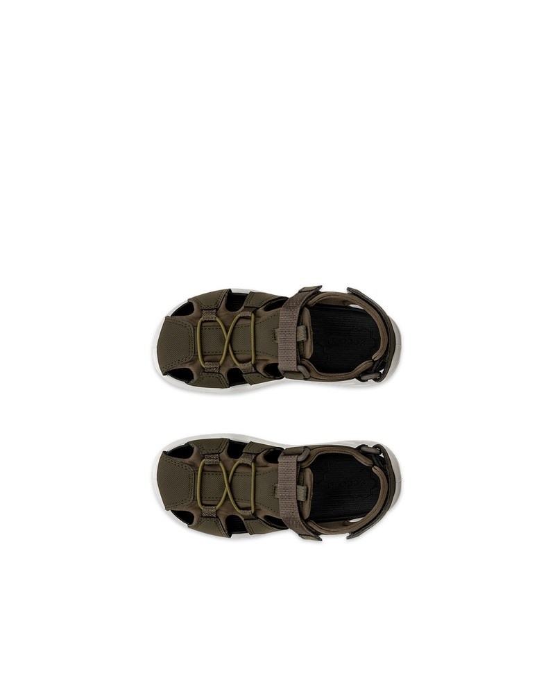 ECCO X-Trinsic Kinder Fischersandale - Grün