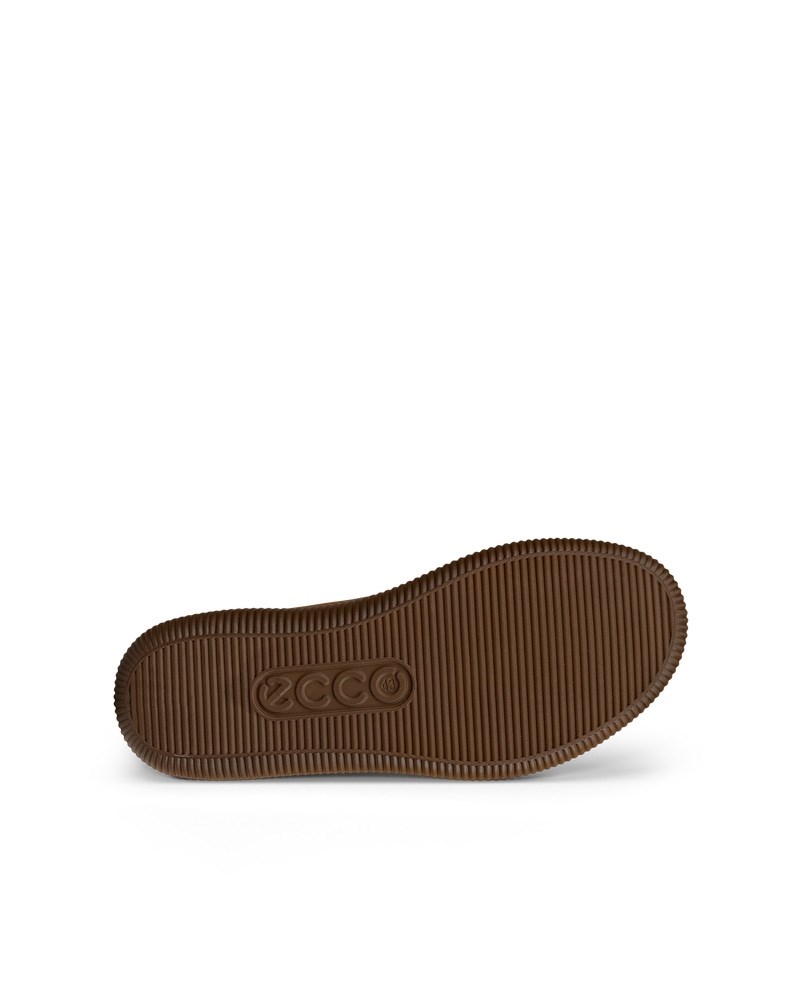 ECCO SOFT ZERO Herren Sneaker aus Nubukleder - Braun