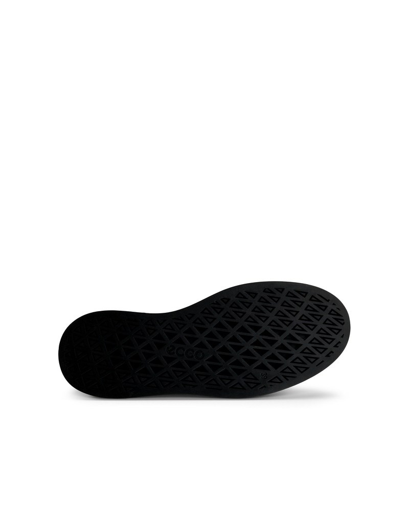 ECCO Street Ace Damen High-Top Sneaker aus Leder  - Schwarz