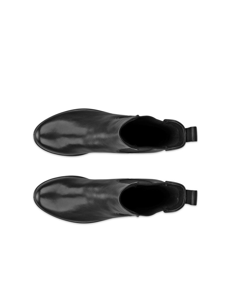 ECCO Modtray Damen Chelsea Boot aus Leder - Schwarz