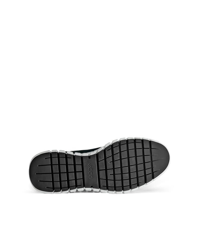 ECCO GRUUV Herren Ledersneaker - Grün