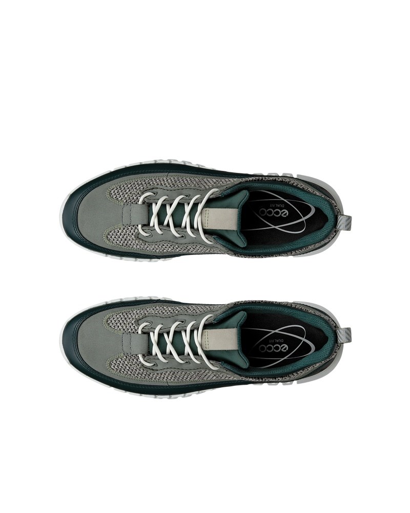 ECCO GRUUV Herren Ledersneaker - Grün