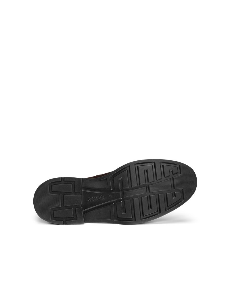 ECCO Metropole London Herren Lederslipper Business - Braun