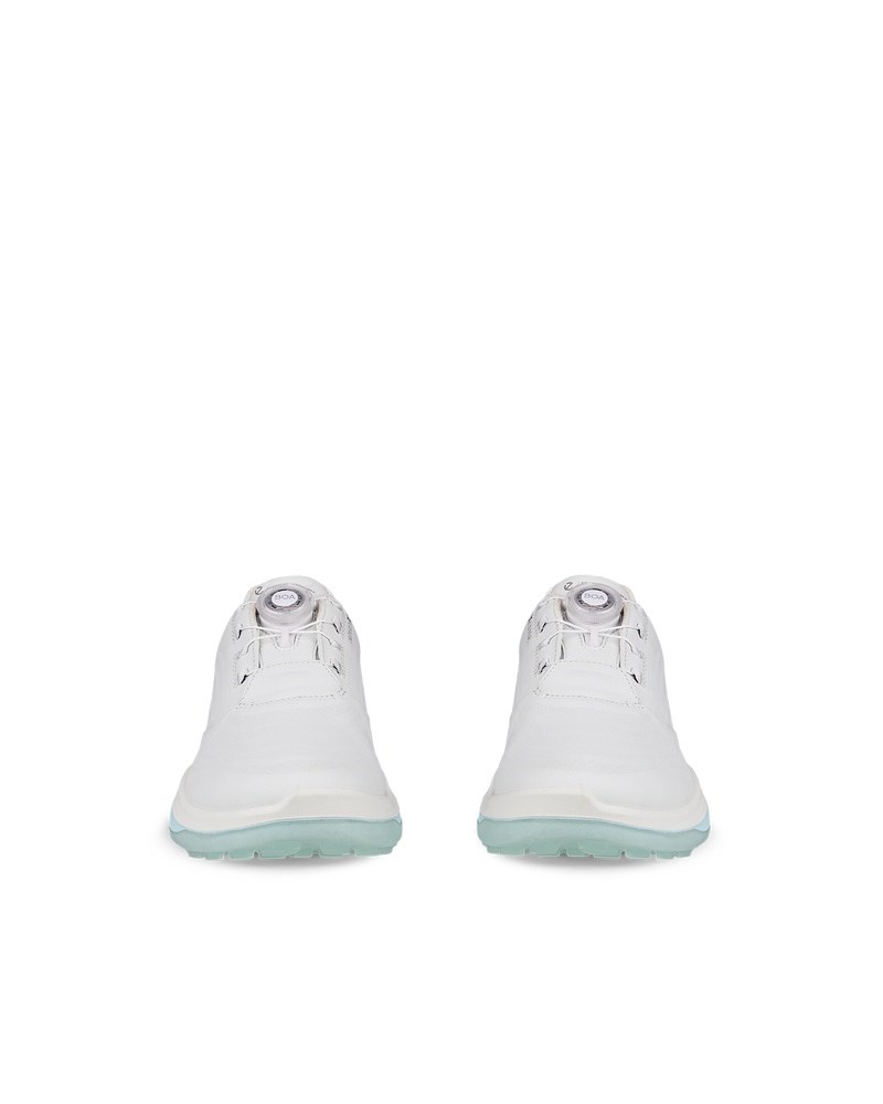 ECCO Golf LT1 Damen Wasserdichte Golfschuh aus Leder - Weiß