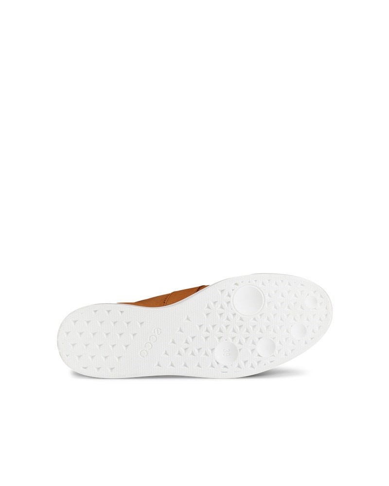 ECCO STREET LITE Damen Sneaker aus Nubukleder - Braun