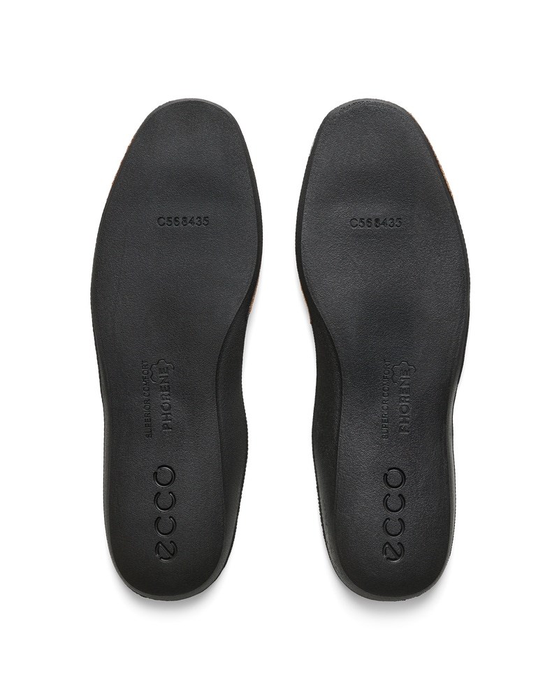 ECCO Damen Einlegesohle aus Leder - Braun