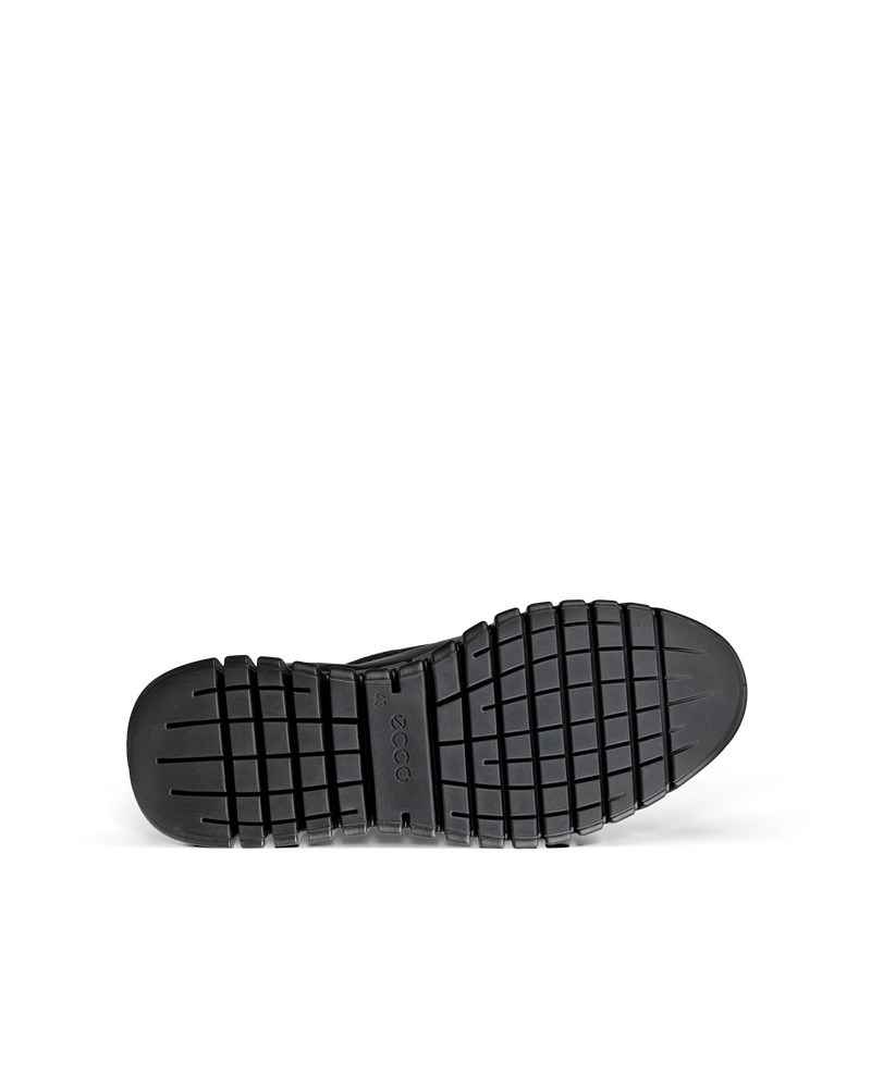 ECCO GRUUV Herren Textilsneaker - Schwarz