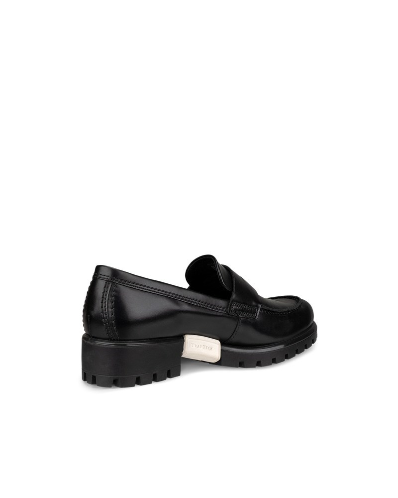 ECCO Modtray Damen Lederloafer - Schwarz