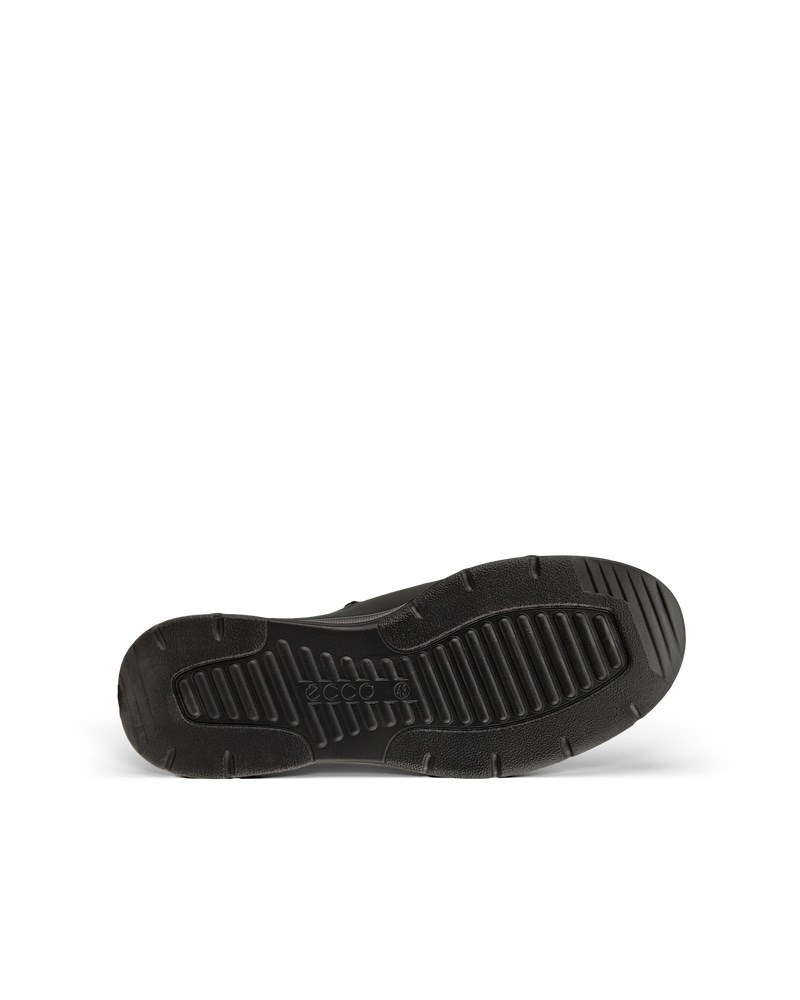 ECCO Irving Herren Nubuk-Slipper - Schwarz