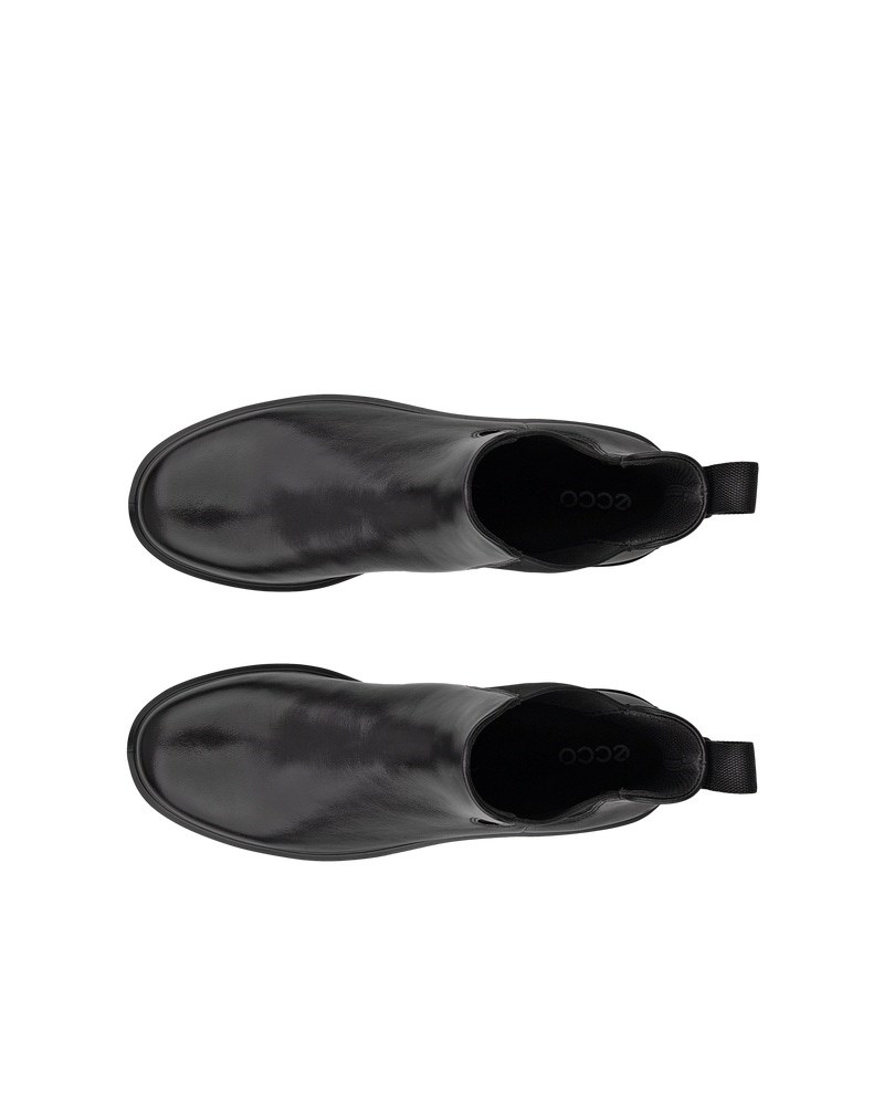 ECCO METROPOLE VIENNA Damen Chelsea Boot aus Leder - Schwarz