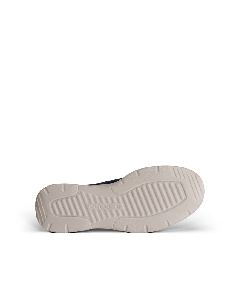 ECCO Irving Herren Nubuk-Slipper - Blau