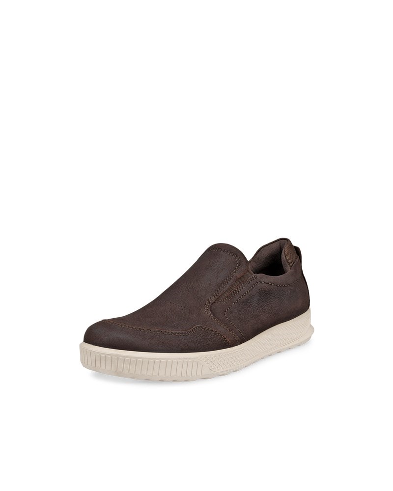 ECCO Byway Herren Nubuk-Slipper - Braun