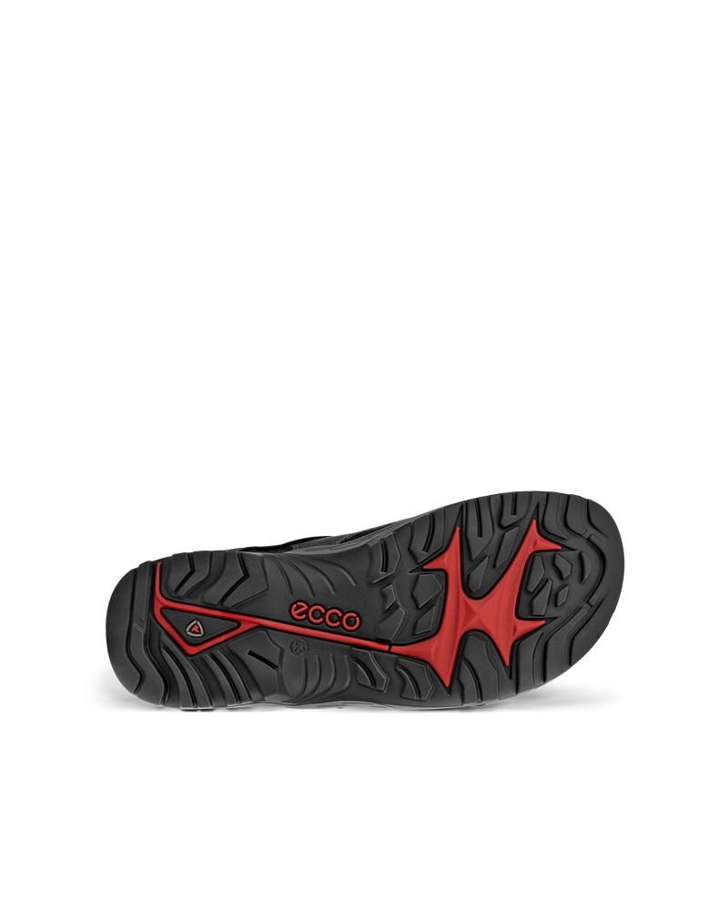 ECCO Offroad Herren Trekkingsandale aus Nubukleder - Blau