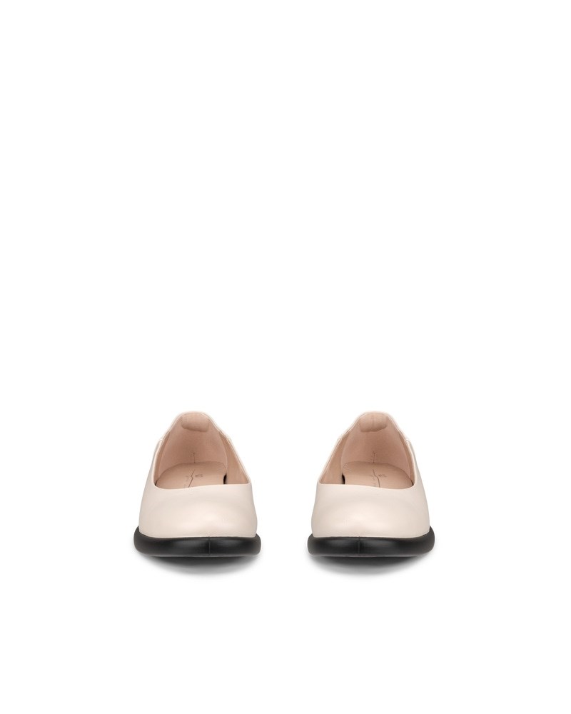 ECCO Sculpted LX Damen Lederballerina - Beige