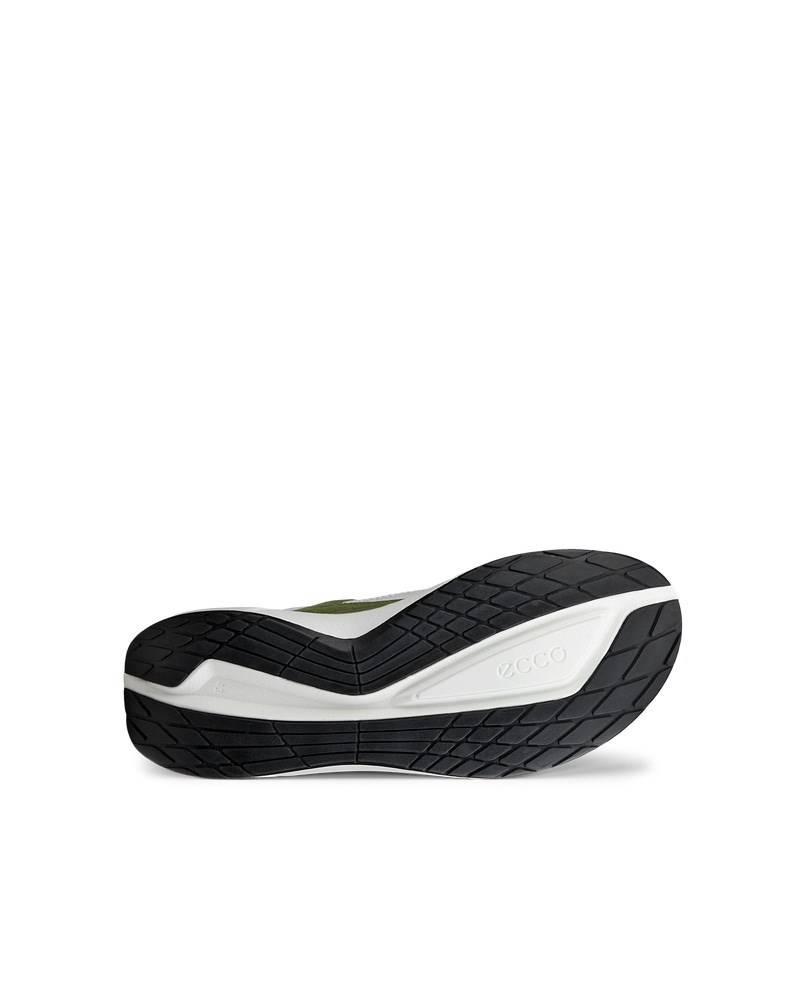 ECCO BIOM 2.2 Herren Sneaker aus Veloursleder - Grün