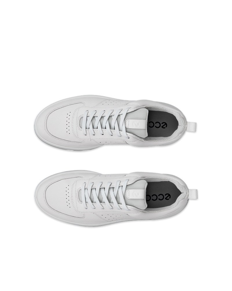 ECCO Golf Street 720 Damen Golfschuh aus Leder mit Gore-Tex - Weiß