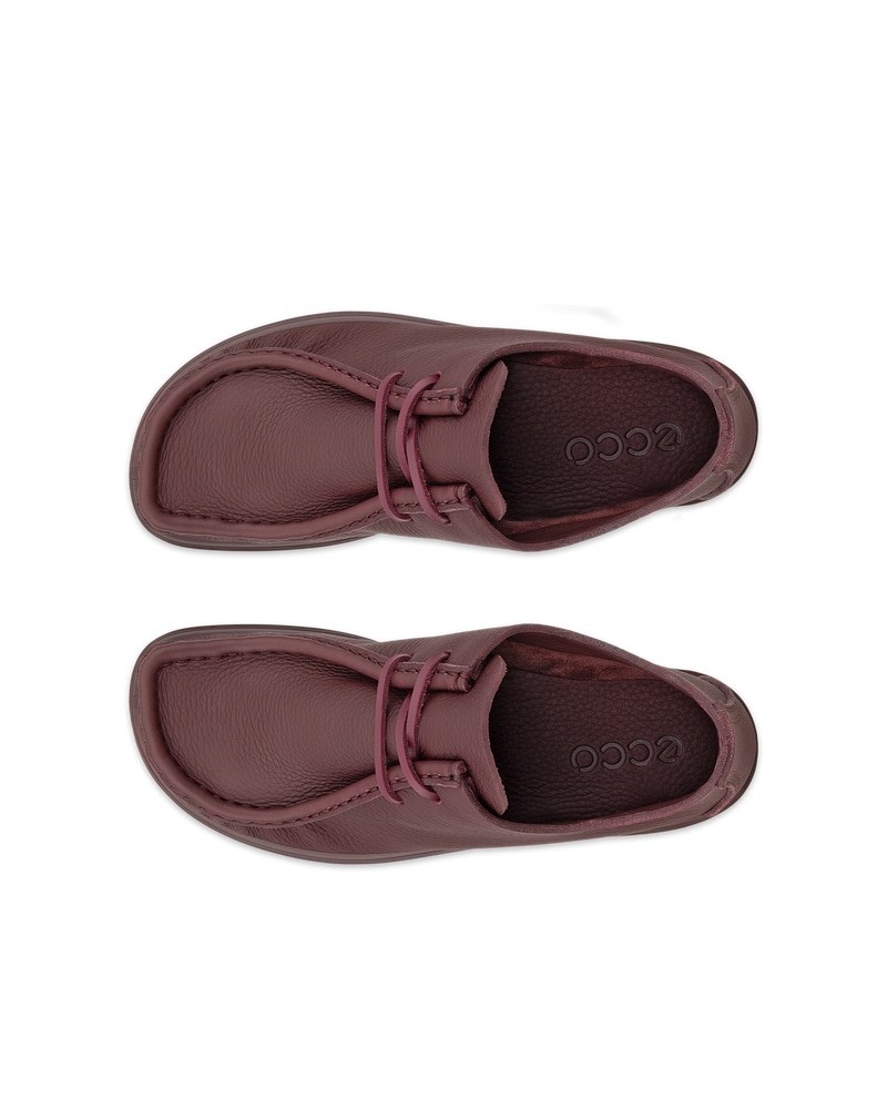 ECCO JOKE Herren Lederschnürschuh - Rot