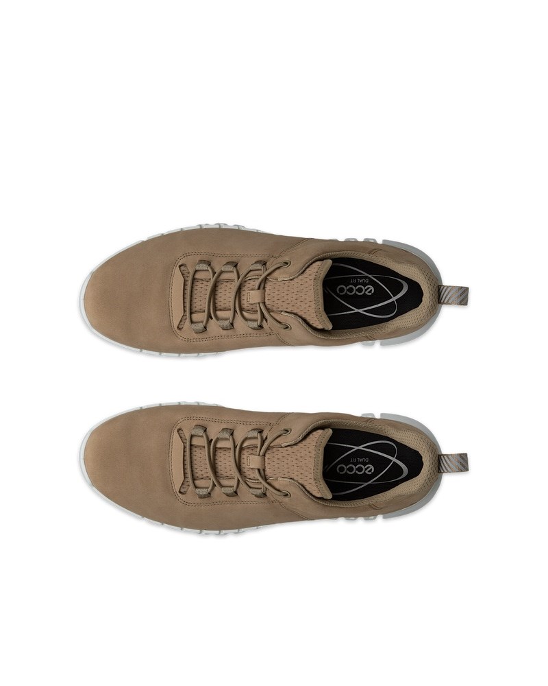 ECCO GRUUV Herren Sneaker aus Nubukleder - Braun