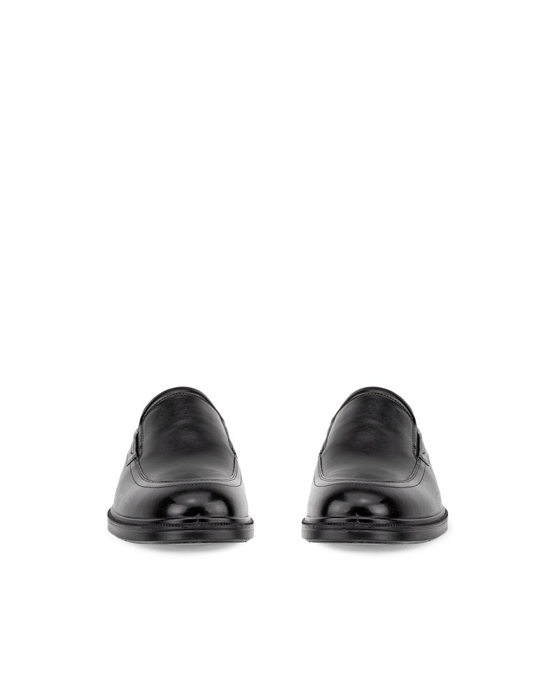 ECCO Lisbon Herren Lederslipper Business - Schwarz