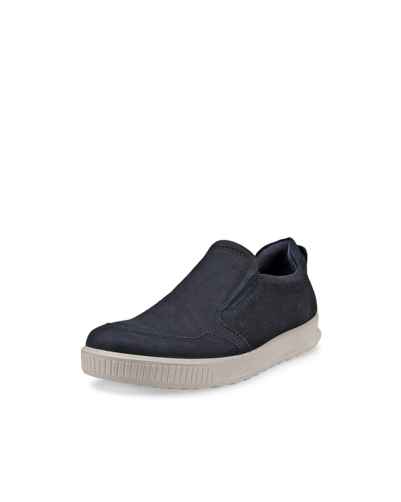 ECCO Byway Herren Nubuk-Slipper - Blau