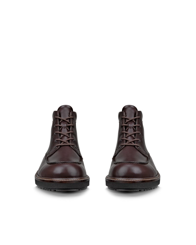 ECCO METROPOLE OSLO Herren Halbhoher Stiefel aus Leder mit Gore-Tex - Braun