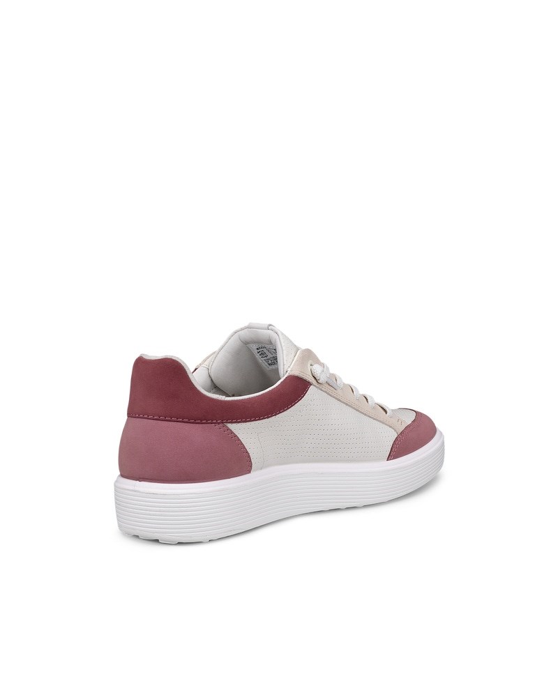 ECCO SOFT 60 Damen Ledersneaker - Weiß