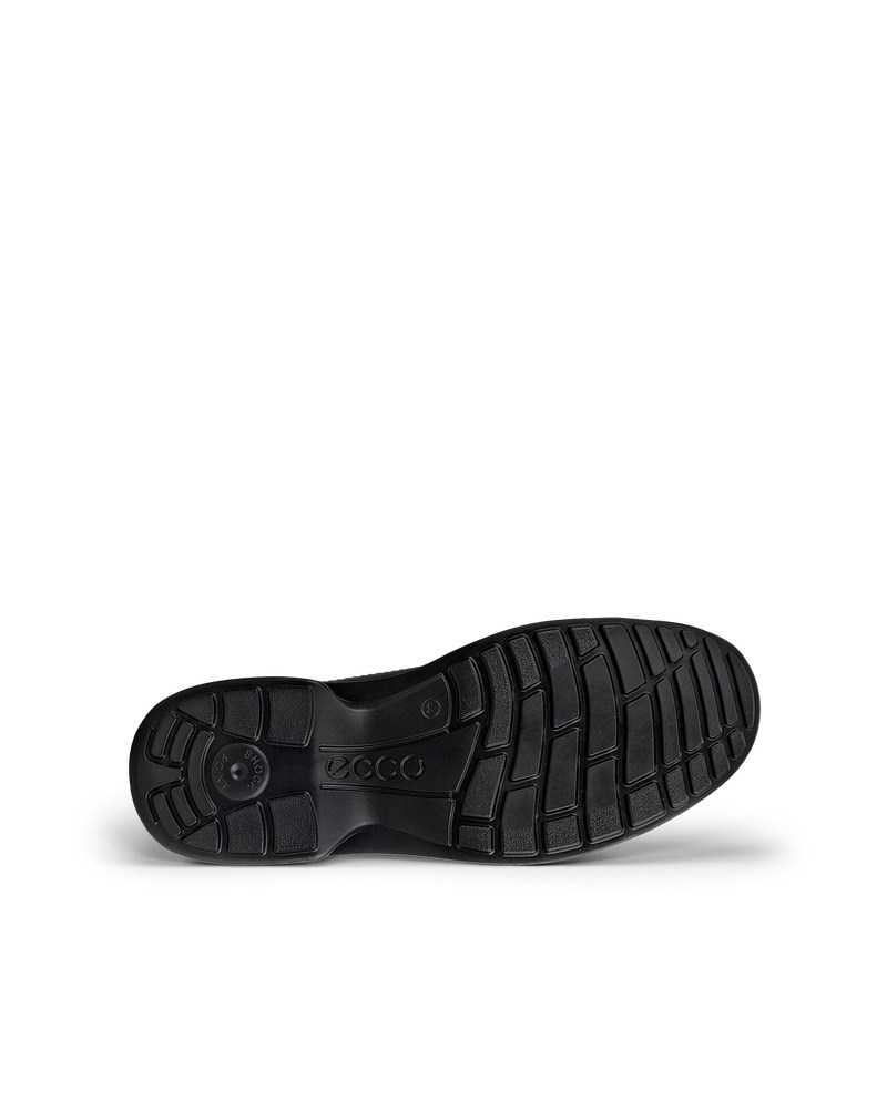 ECCO Turn Herren Lederslipper mit Gore-Tex - Schwarz