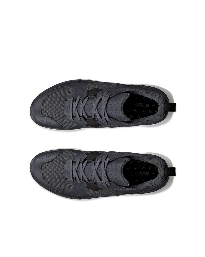 ECCO BIOM 2.2 Herren Sneaker aus Nubukleder - Grau