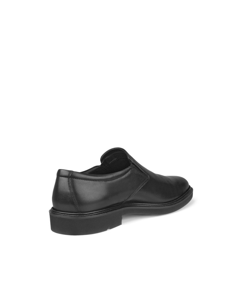 ECCO Metropole London Herren Lederslipper Business - Schwarz