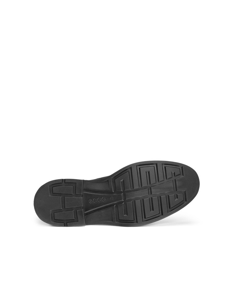 ECCO Metropole London Herren Lederslipper Business - Schwarz
