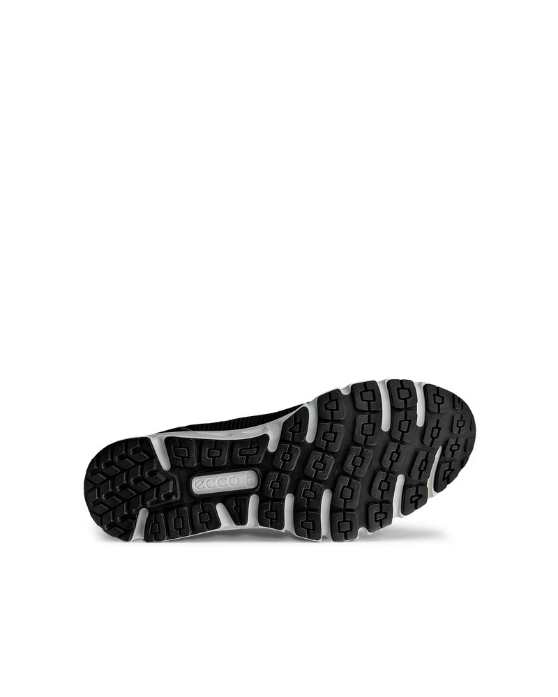 ECCO Multi-Vent Herren Lederschuh mit Gore-Tex - Schwarz