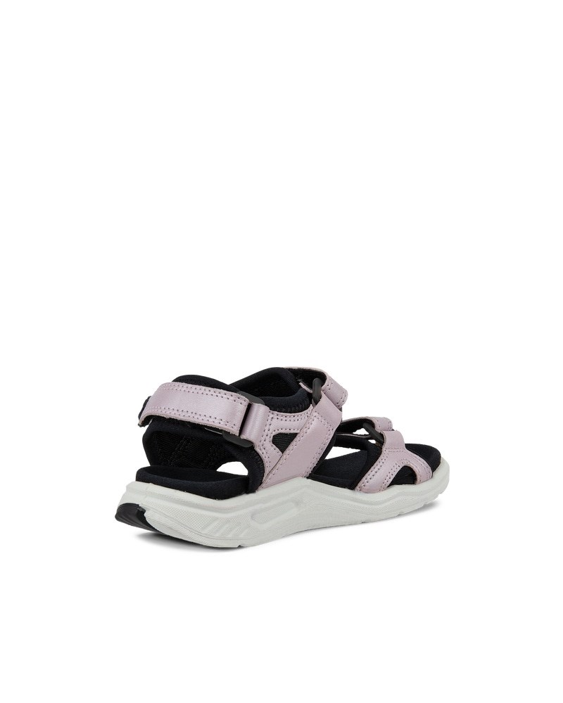 ECCO X-Trinsic Kinder Trekkingsandale aus Leder - Rosa