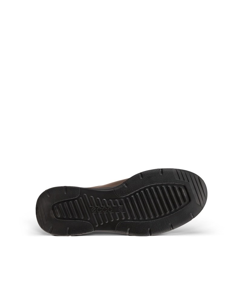 ECCO Irving Herren Nubuk-Slipper - Braun