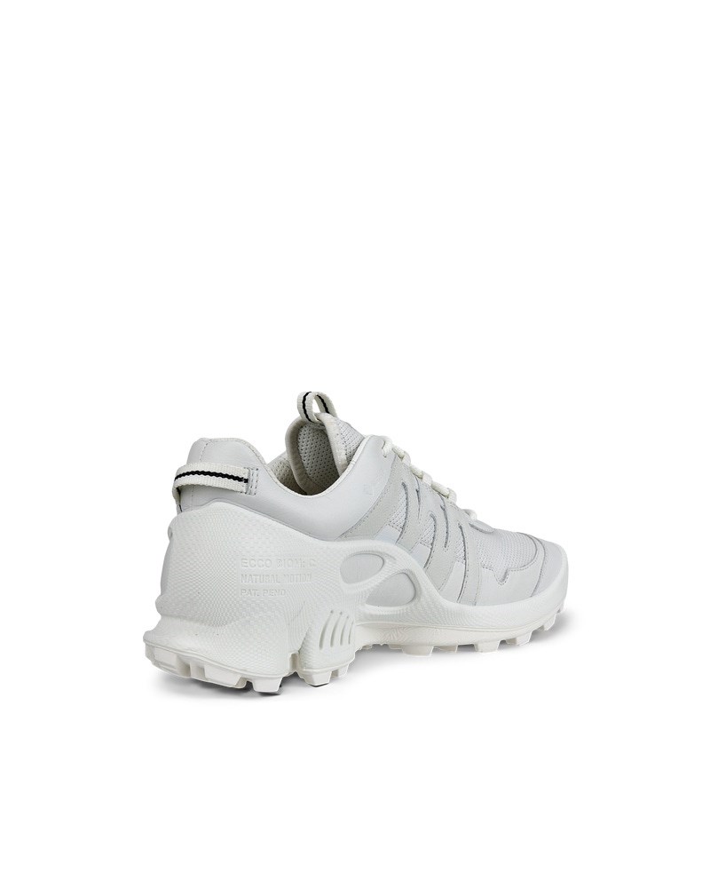 ECCO Biom C-Trail Damen Ledersneaker mit Gore-Tex - Weiß