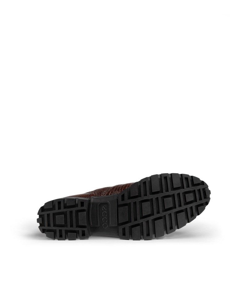 ECCO Modtray Damen Chelsea Boot aus Leder - Braun