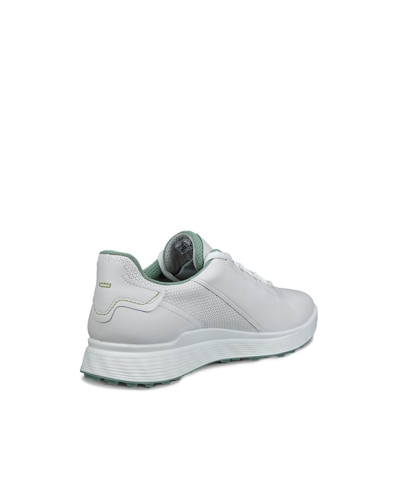 ECCO Golf S-Casual Herren Wasserdichte Golfschuh aus Leder - Weiß