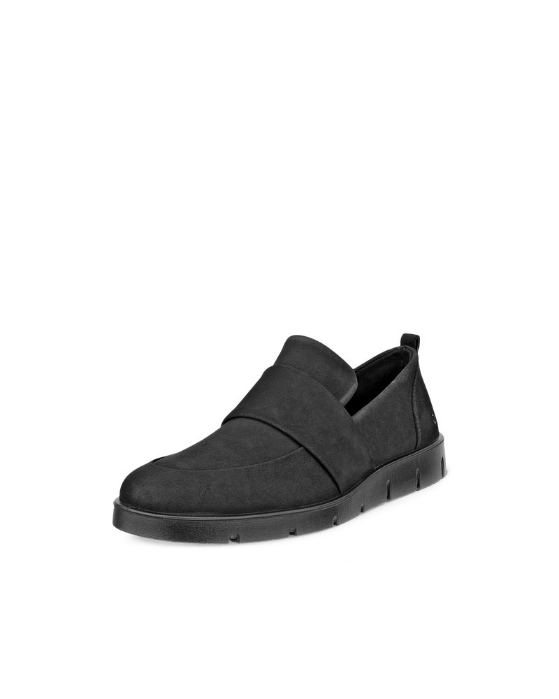 ECCO Bella Damen Nubuk-Loafer - Schwarz