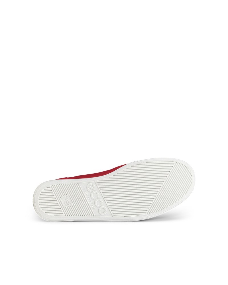 ECCO Soft 2.0 Damen Ledersneaker - Rot