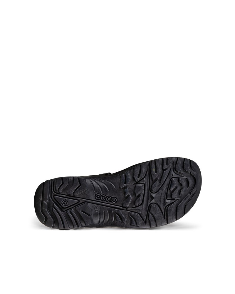 ECCO OFFROAD Herren Trekkingsandale aus Nubukleder - Schwarz